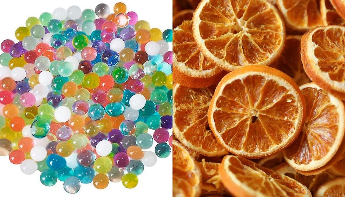 Si quieres agregar un toque decorativo al aromatizante, puedes a&ntilde;adir trozos de c&aacute;scara naranja seca.