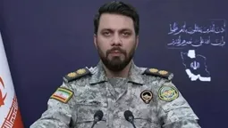 Ebrahim Zolfaghari, portavoz del principal mando militar de Irán.&nbsp;