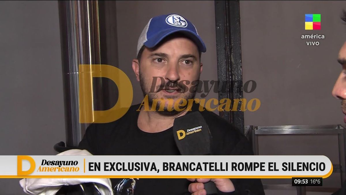 Diego Brancatelli rompió el silencio: No tengo porqué darle explicaciones