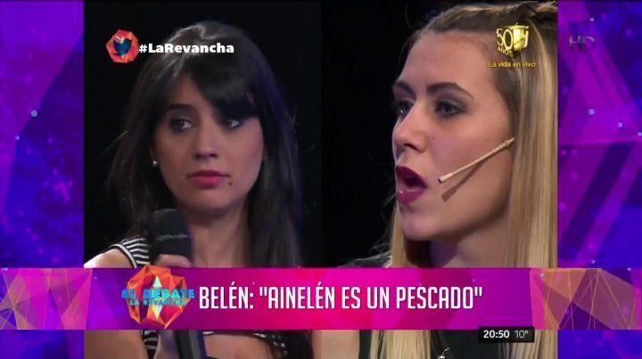 Belén apuntó contra Ainelén y la llamó pescado