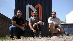 De izquierda a derecha: Diego Dapás, Andrés Benito y Eugenio Fisicaro.