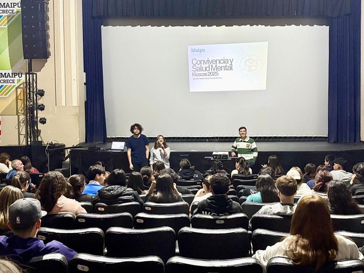 Maipú Municipio impulsa talleres y charlas de salud mental con foco en la prevención, la convivencia y el cuidado colectivo. Maipú Municipio impulsa talleres y charlas de salud mental con foco en la prevención, la convivencia y el cuidado colectivo.