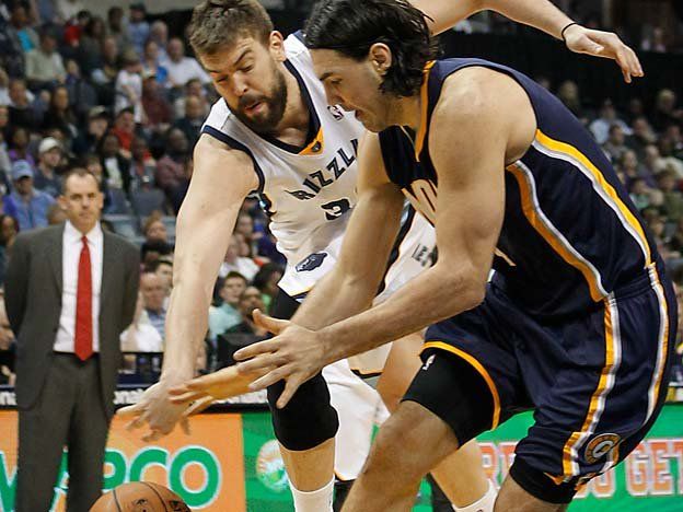 Discreto aporte de Scola en la derrota de Indiana Pacers