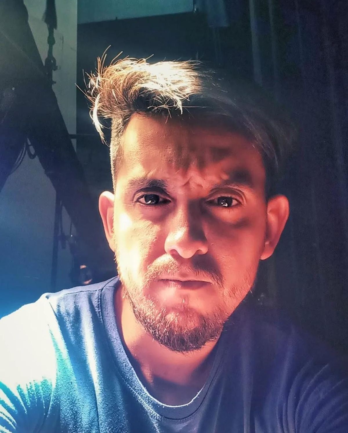 Luciano Cortés, artista denunciante. Luciano Cortés, artista denunciante.