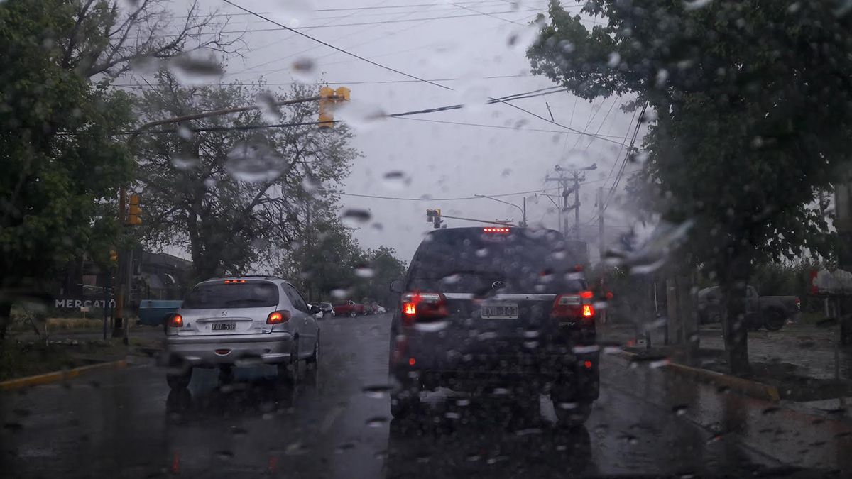 Finde bajón: alerta por frío y lluvia según el pronóstico del tiempo en Mendoza