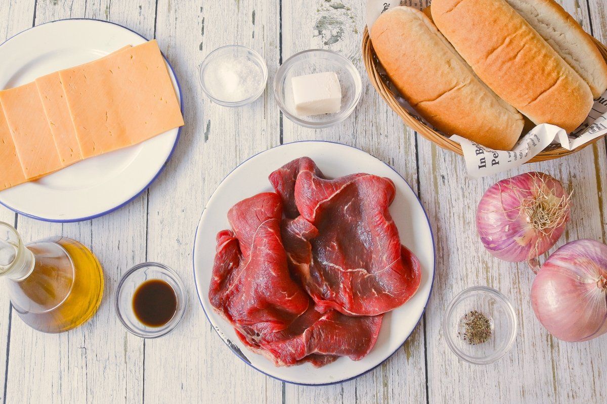 Philly Cheesesteack: Ingredientes sencillos y un sabor inigualable.&nbsp;