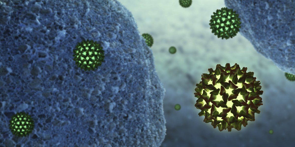La imagen muestra el virus de la hepatitis de origen desconocido que algunos epidemiólogos están relacionando con el Covid-19.