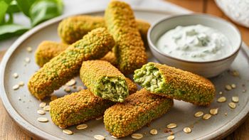 Dieta para adelgazar: cómo hacer Bastones de espinaca sin fritura ni harina para bajar de peso Dieta para adelgazar: cómo hacer Bastones de espinaca sin fritura ni harina para bajar de peso