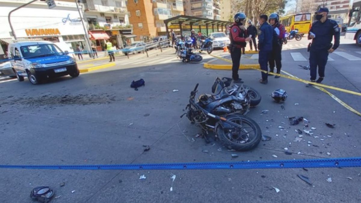 Video: tras una intensa persecución detuvieron a dos motochorros