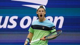 El Peque Schwartzman venció a Alexander Zverev y está en cuartos del US Open