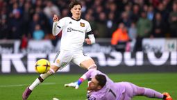 Alejandro Garnacho sigue ganando terreno en el Manchester United.