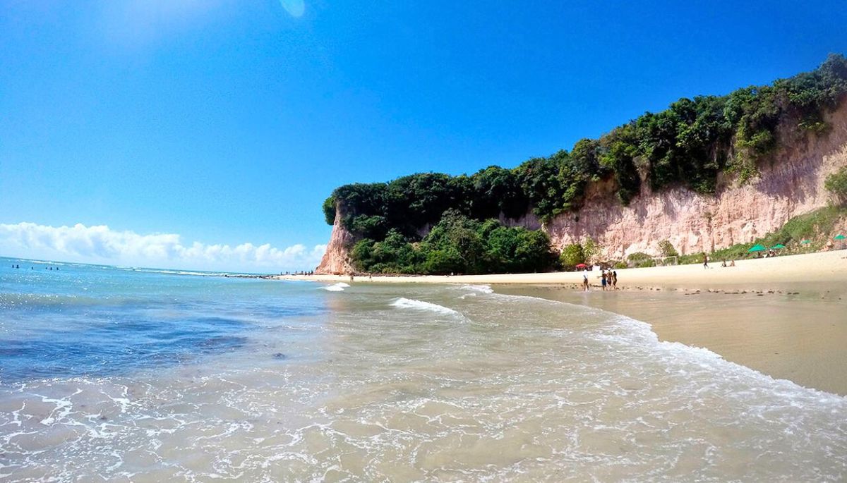 La playa de Brasil que tiene aguas cristalinas y es perfecta para nadar con delfines