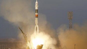 Tres rumbo a la Estación Espacial Internacional