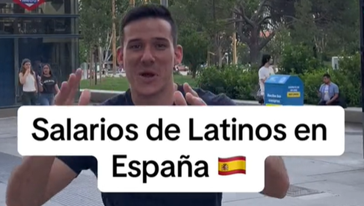 Un chico reveló cuánto gana una latino en España y revolucionó Tiktok
