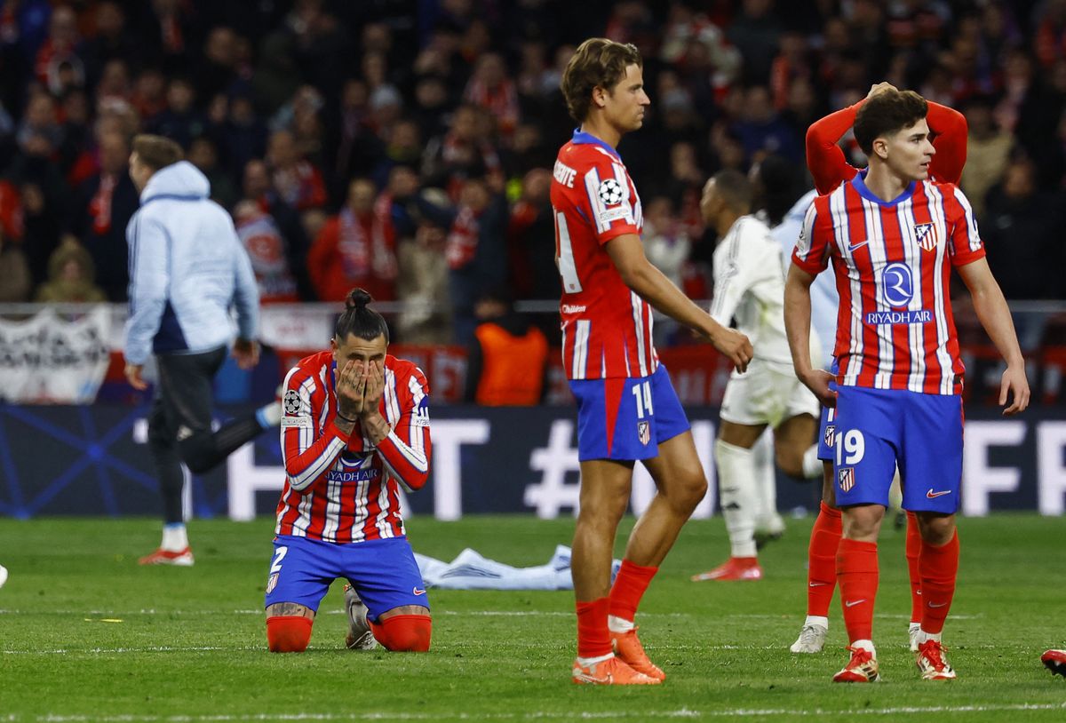 Atl&eacute;tico de Madrid no pudo con el Real Madrid en el cl&aacute;sico por la Champions League.