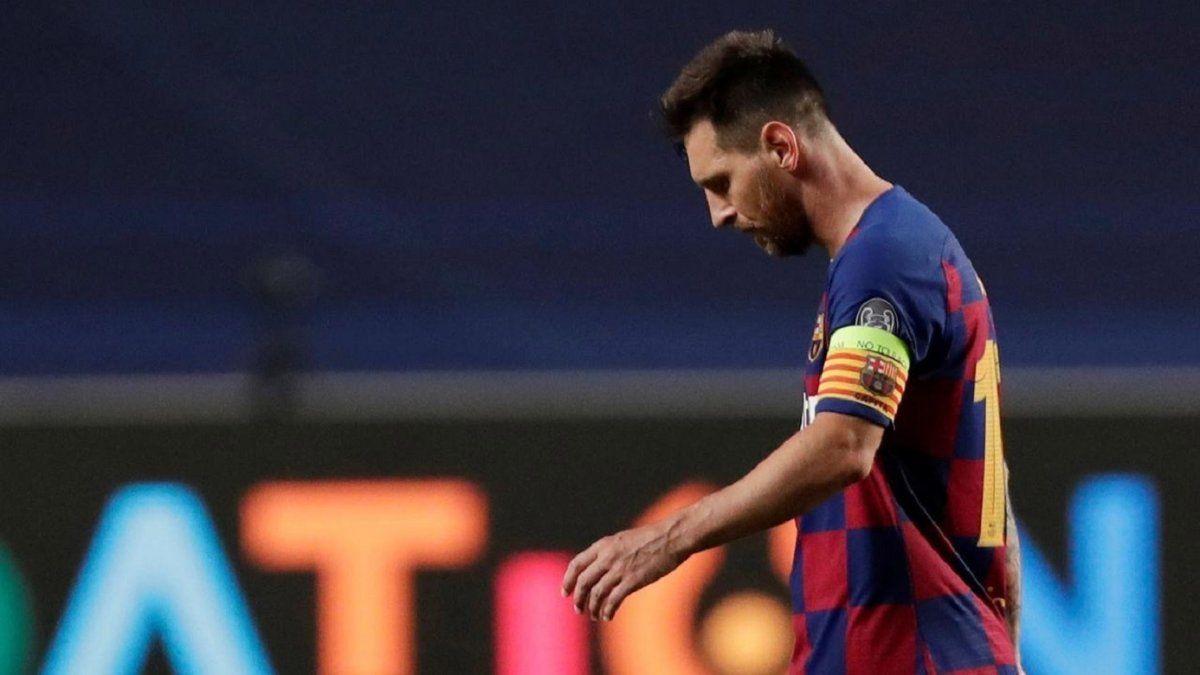 Messi se puso firme y no se presentó en el Barcelona
