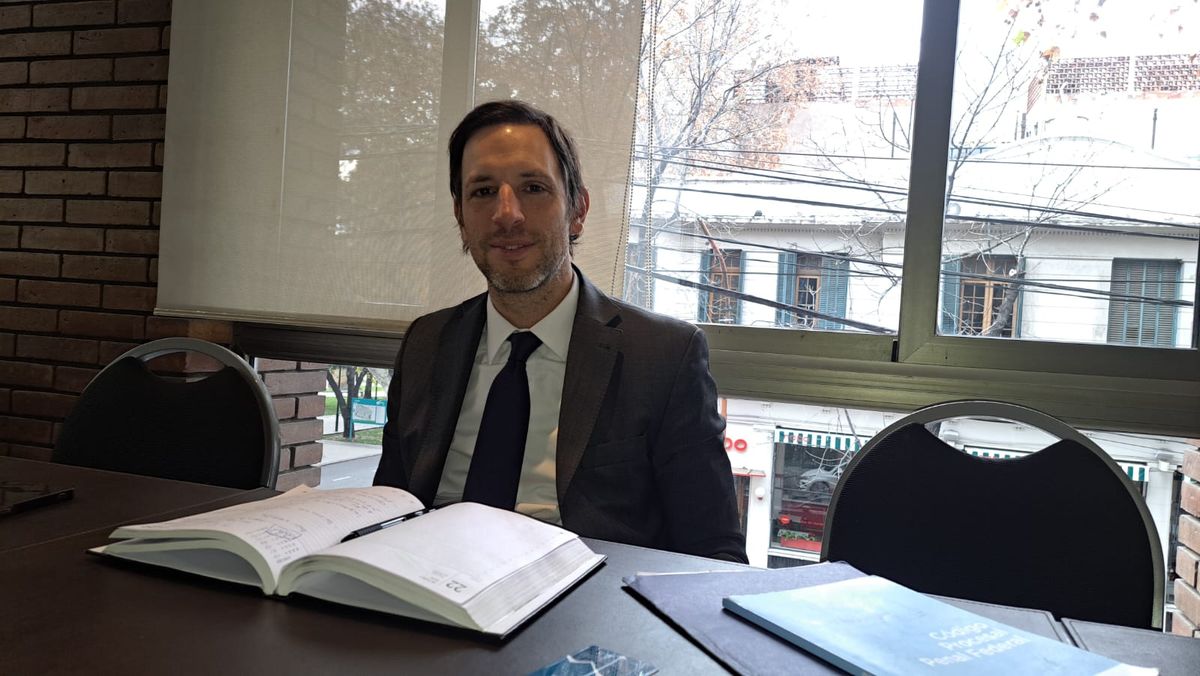 Alberto Nanzer, subsecretario de Política Criminal del Ministerio de Justicia de la Nación, en Mendoza. Alberto Nanzer, subsecretario de Política Criminal del Ministerio de Justicia de la Nación, en Mendoza.