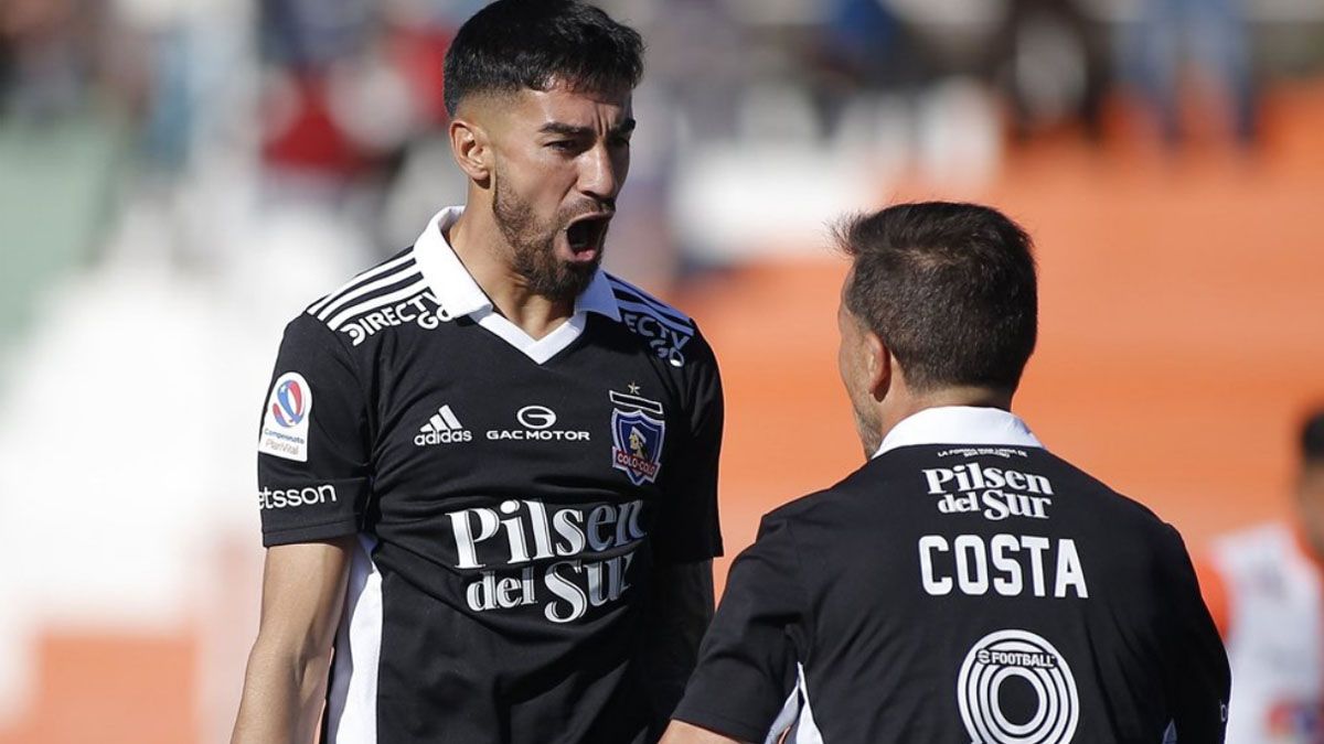 Juan Martín Lucero suma goles y récords en el Colo Colo