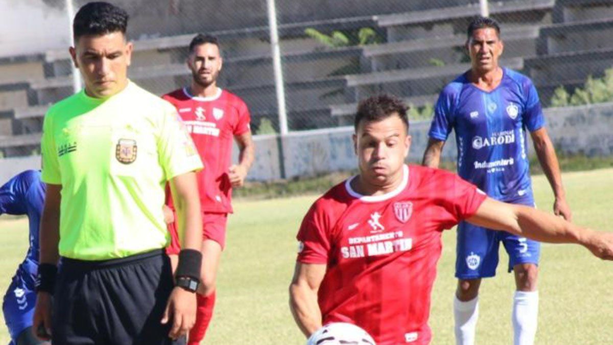 El delantero Juan Manuel Ferreyra. Fotos: gentileza Prensa Atlético San Martín.