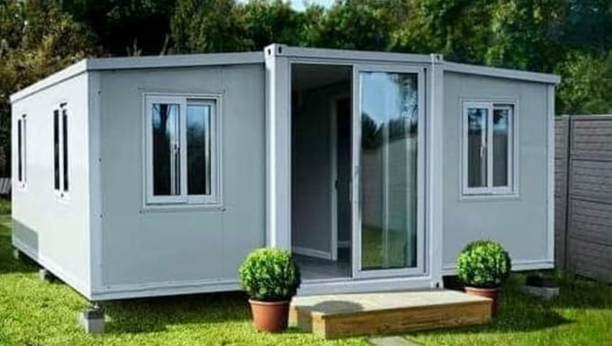 Dos dormitorios y moderna: la casa prefabricada que se puede ampliar y se vende por menos de 23.500 dólares