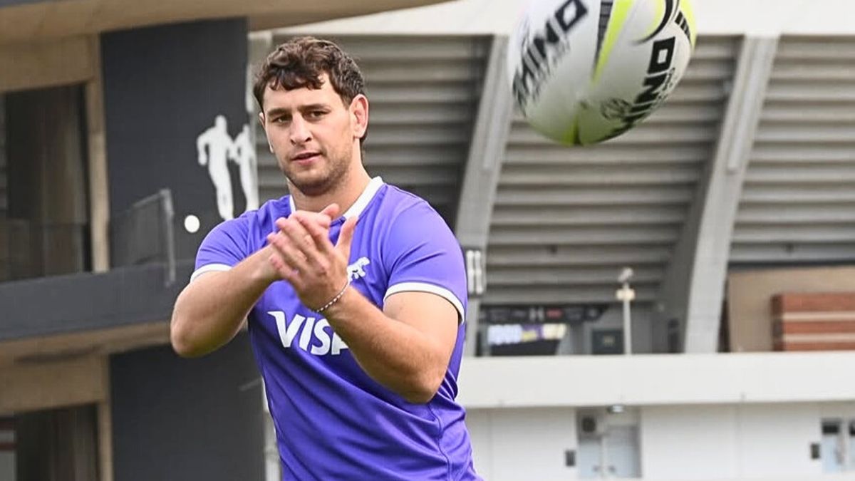 Juan Martín González, uno de los mendocinos de Los Pumas.