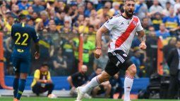 Los hinchas de River recuerdan el gol de Lucas Pratto