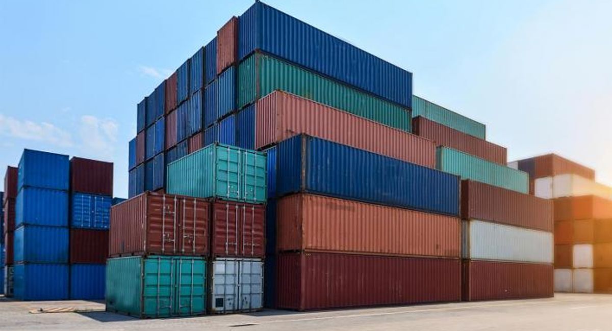 Contenedores en las aduanas (Foto ilustrativa).
