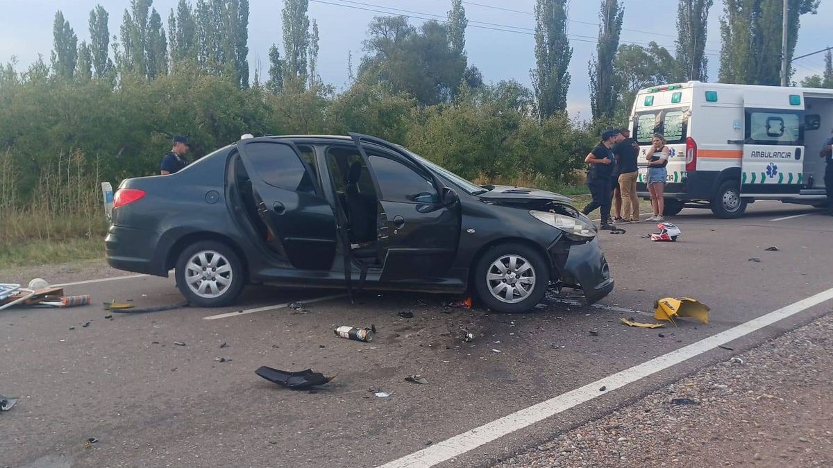 El accidente fatal ocurrió en la tarde del domingo en la Ruta 143, en Atuel Norte, San Rafael. Foto: Gentileza.