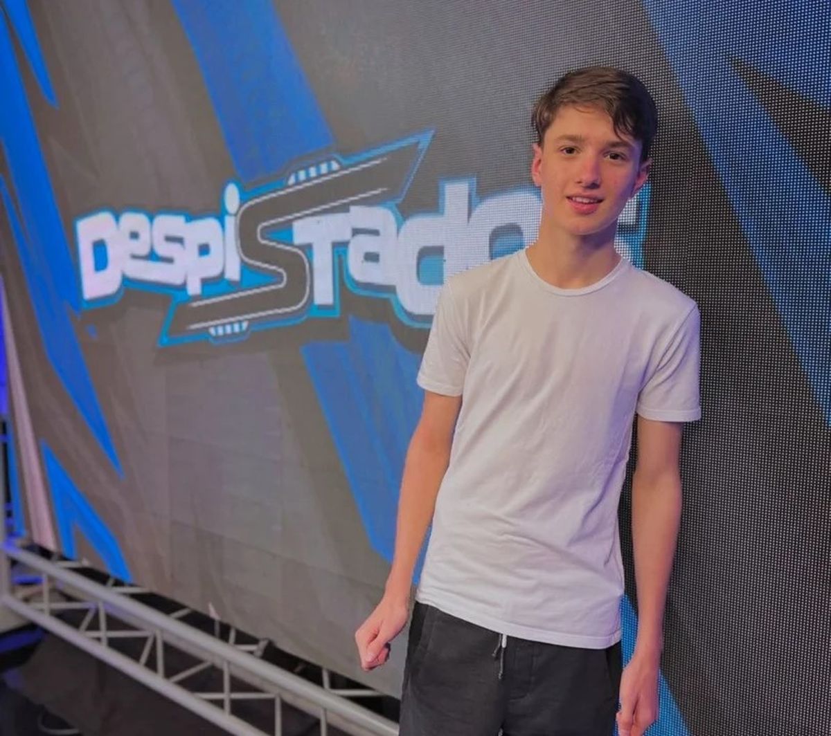 Teo Schropp en el programa Despistados. Teo Schropp en el programa Despistados. 