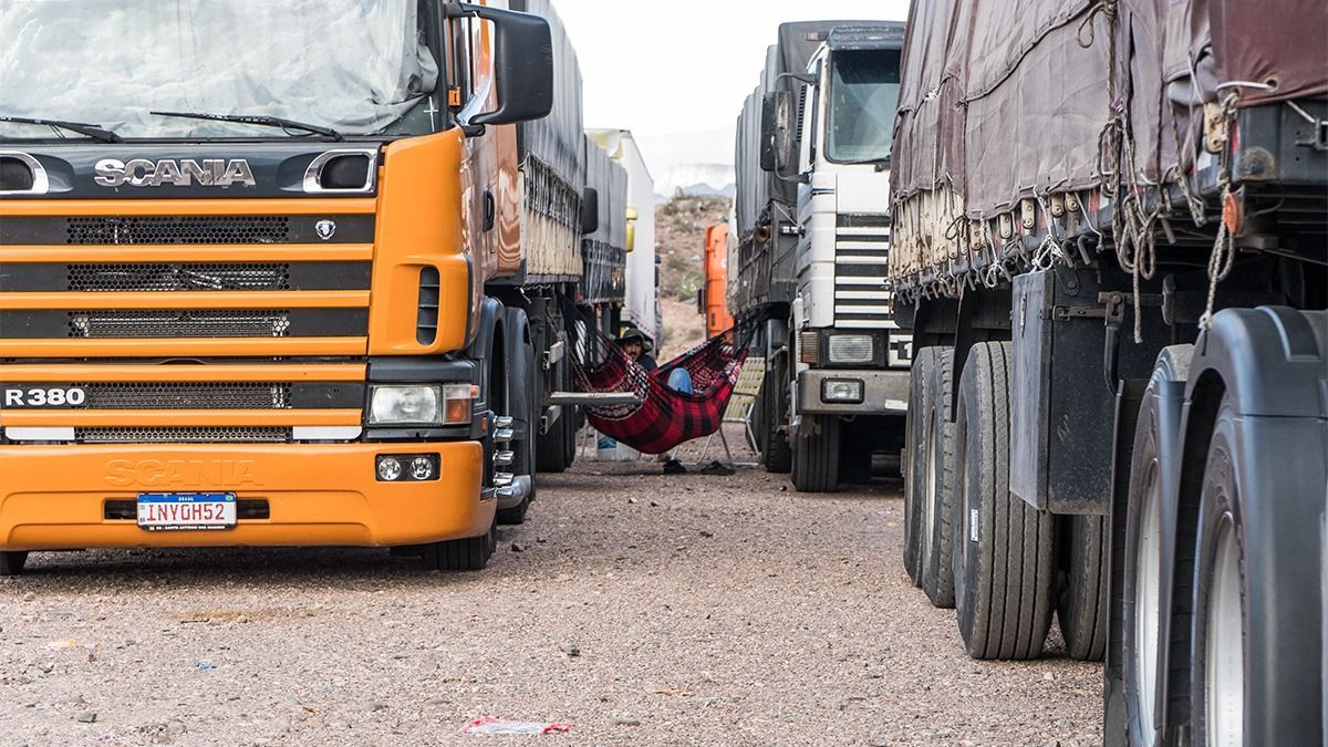 El camionero fue detenido en la aduana de Los Libertadores