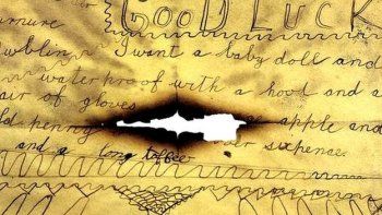 Hallaron una carta para Papá Noel escrita hace 100 años