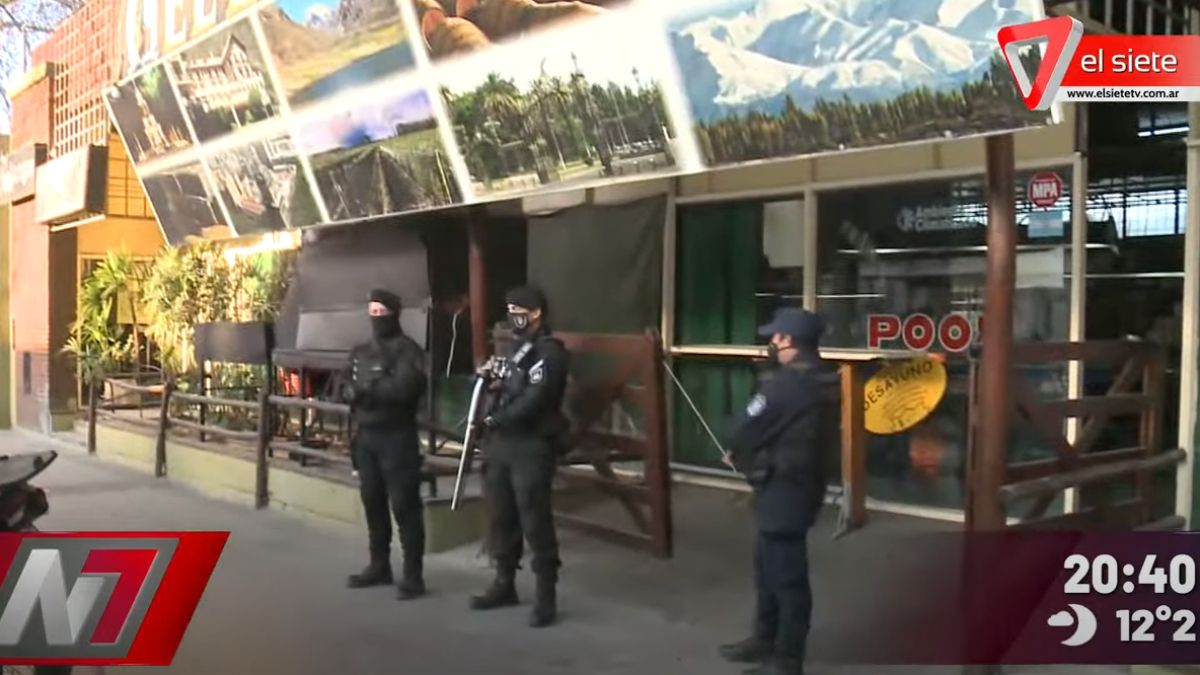 Allanaron un casino clandestino en avenida San Martín