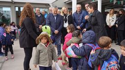 En San Martìn fueron inauguradas las primeras salas para niños de 3 años.