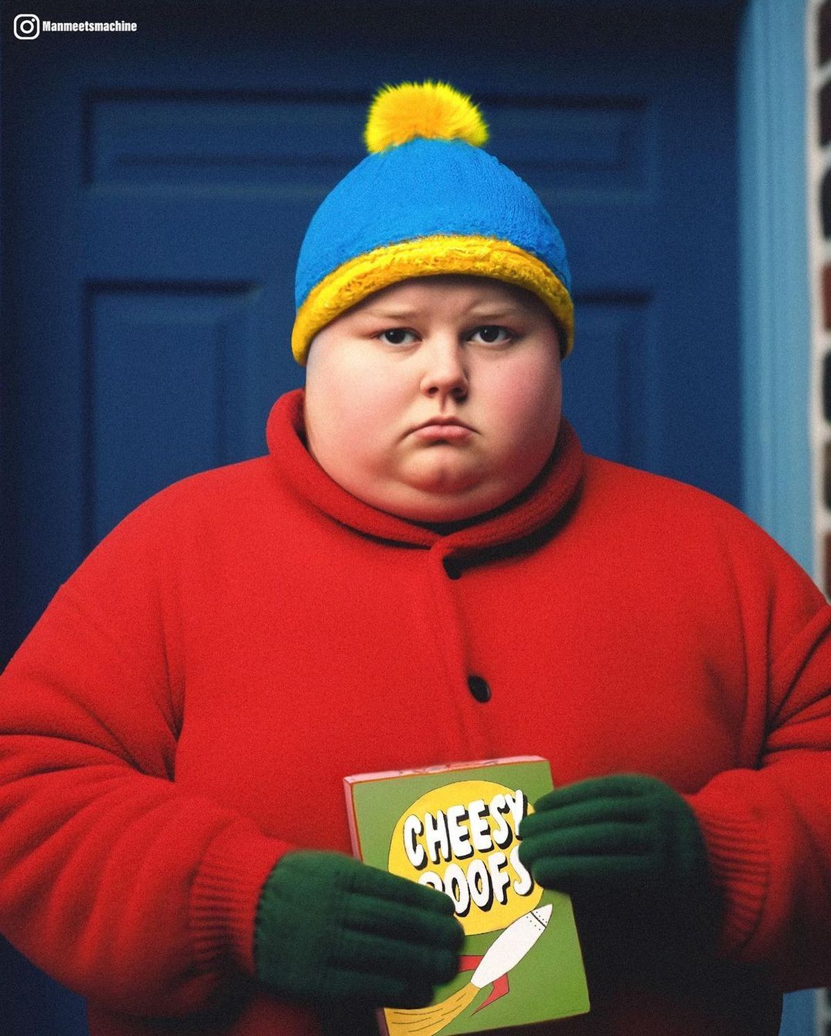 Eric Cartman de "South Park". Eric Cartman de "South Park".