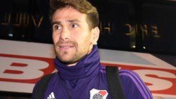 Multitudinaria bienvenida para River en San Luis antes del duelo con el Lobo
