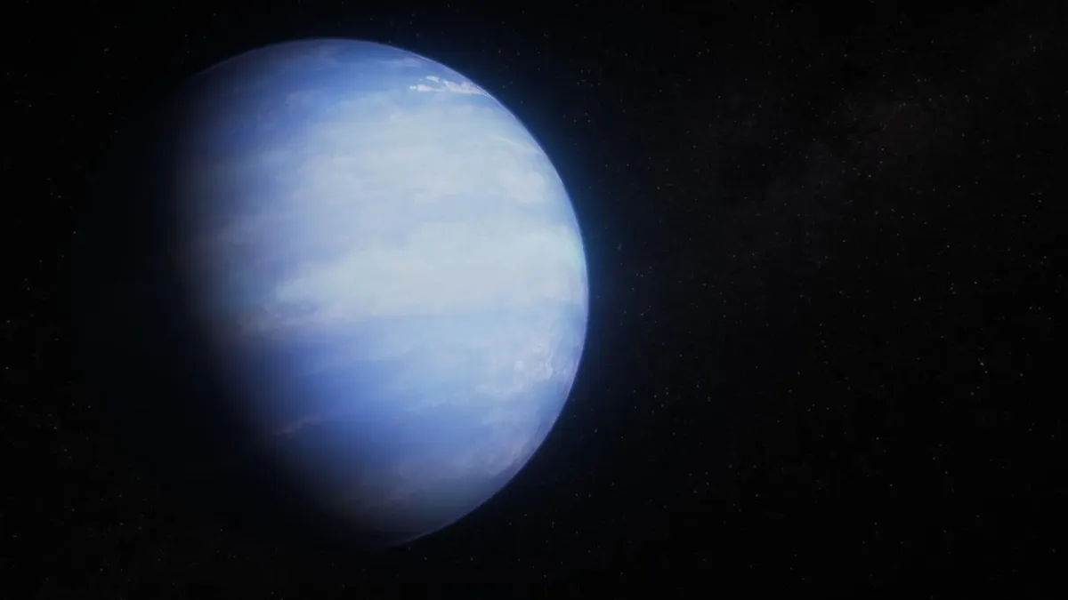 Il telescopio WEBB ha individuato il cuore di un pianeta nello spazio profondo