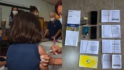 La Policía de Mendoza secuestró más de 160 certificados de vacunación, celulares, y computadoras que se usaban para una red trucha de vacunación.