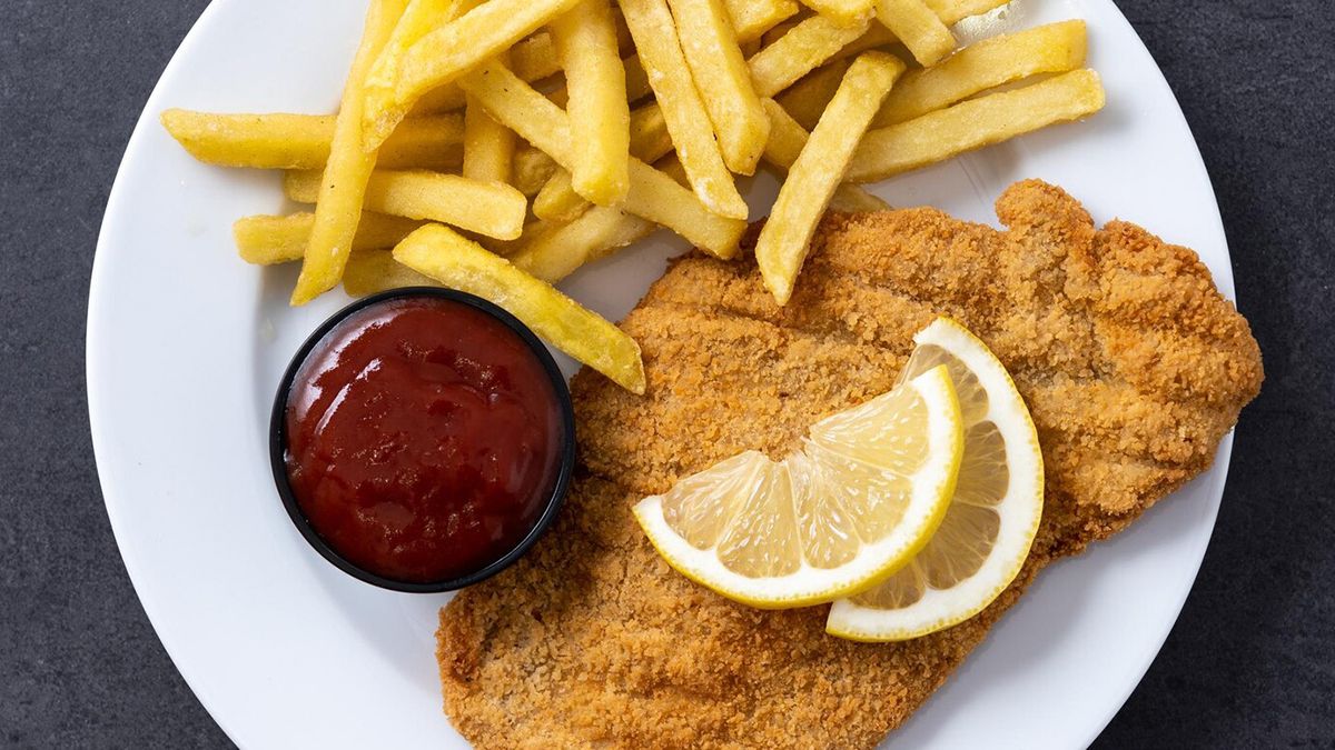 Milanesa, uno de los platos preferidos de la Argentina.