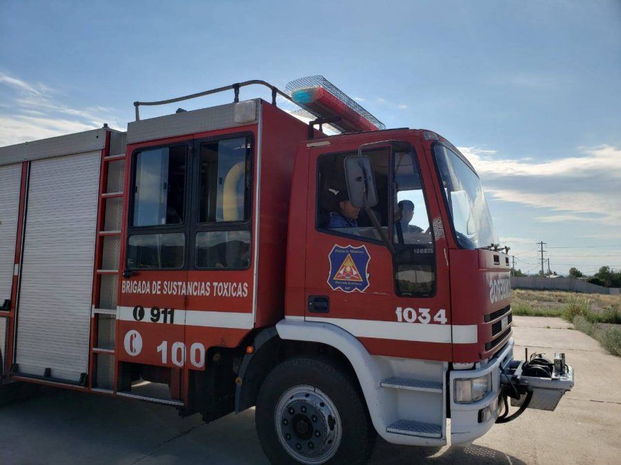 Los Bomberos controlaron las llamas rápidamente. Imagen ilustrativa