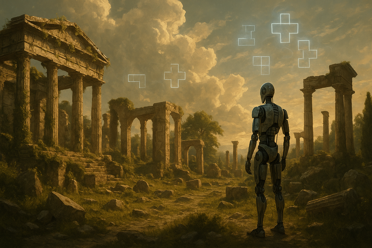 Una inteligencia artificial con sentimientos debe encontrar el significado de su existencia. Una inteligencia artificial con sentimientos debe encontrar el significado de su existencia.