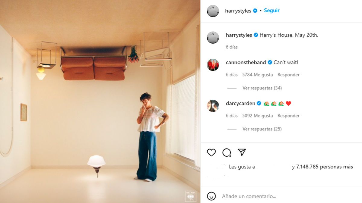 Harry Styles anunció el estreno de su tercer álbum para el 20 de mayo.