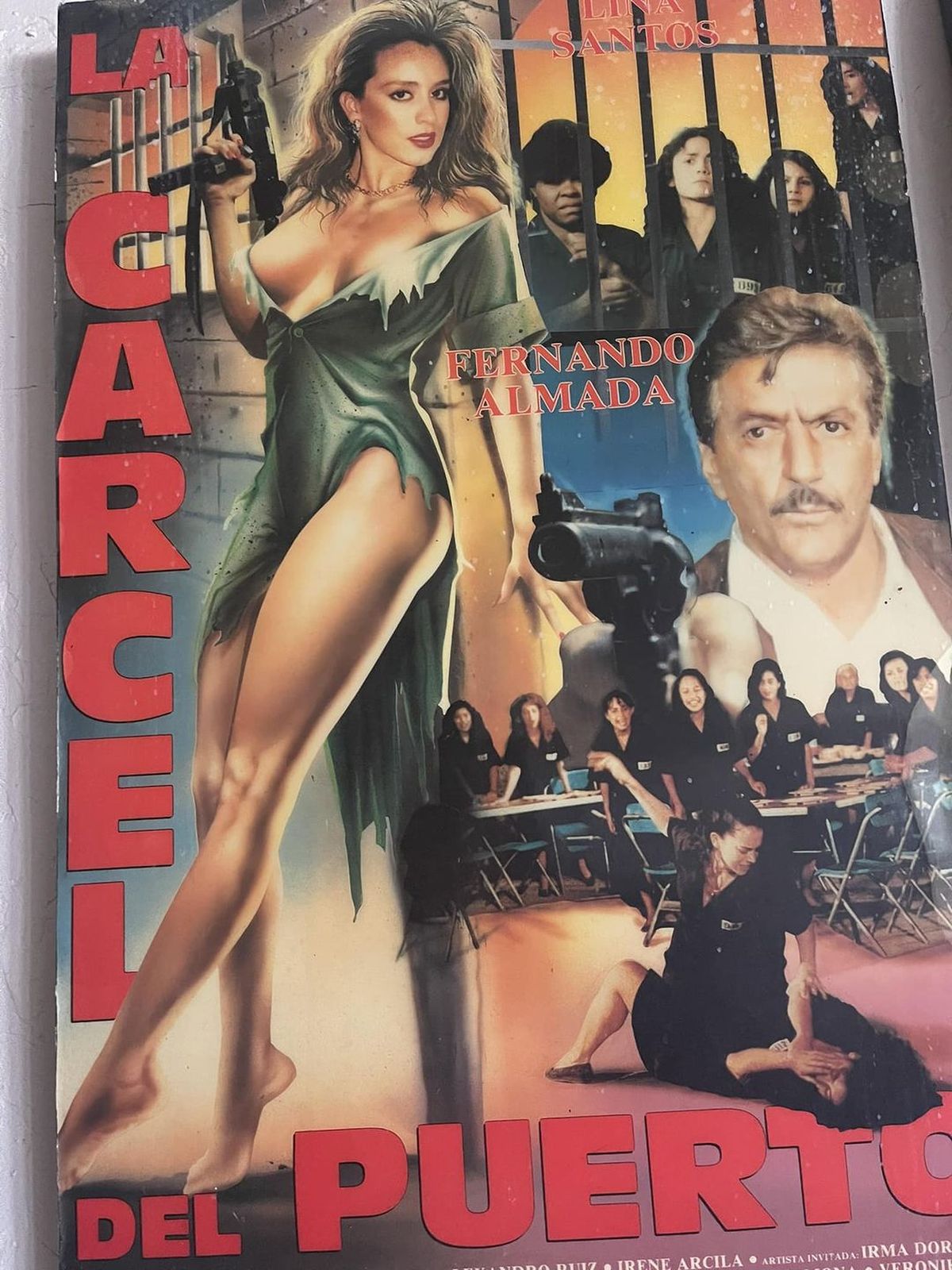 Póster de la película "La cárcel del puerto". Póster de la película "La cárcel del puerto".