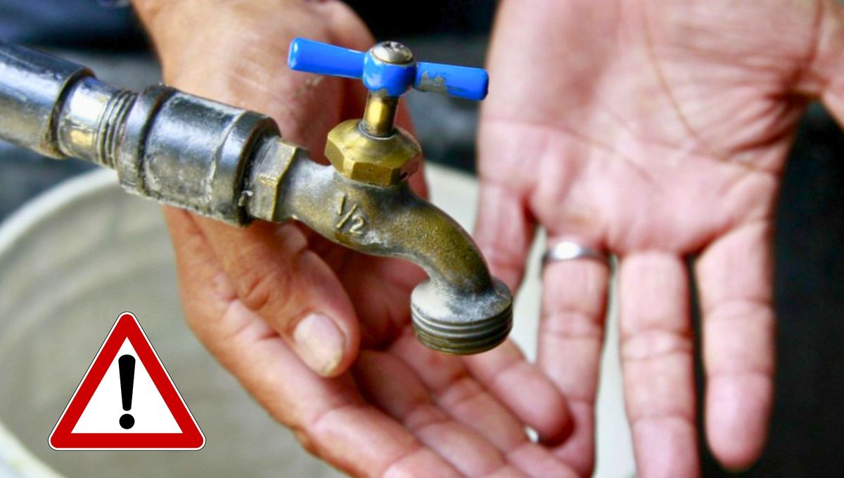 Corte de agua: una zona se quedará sin servicio este martes por tiempo indefinido
