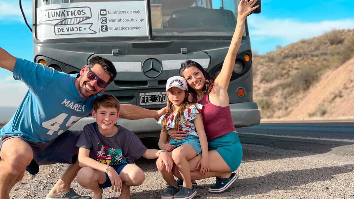 La familia mendocina comparte su día a día en las redes sociales.
