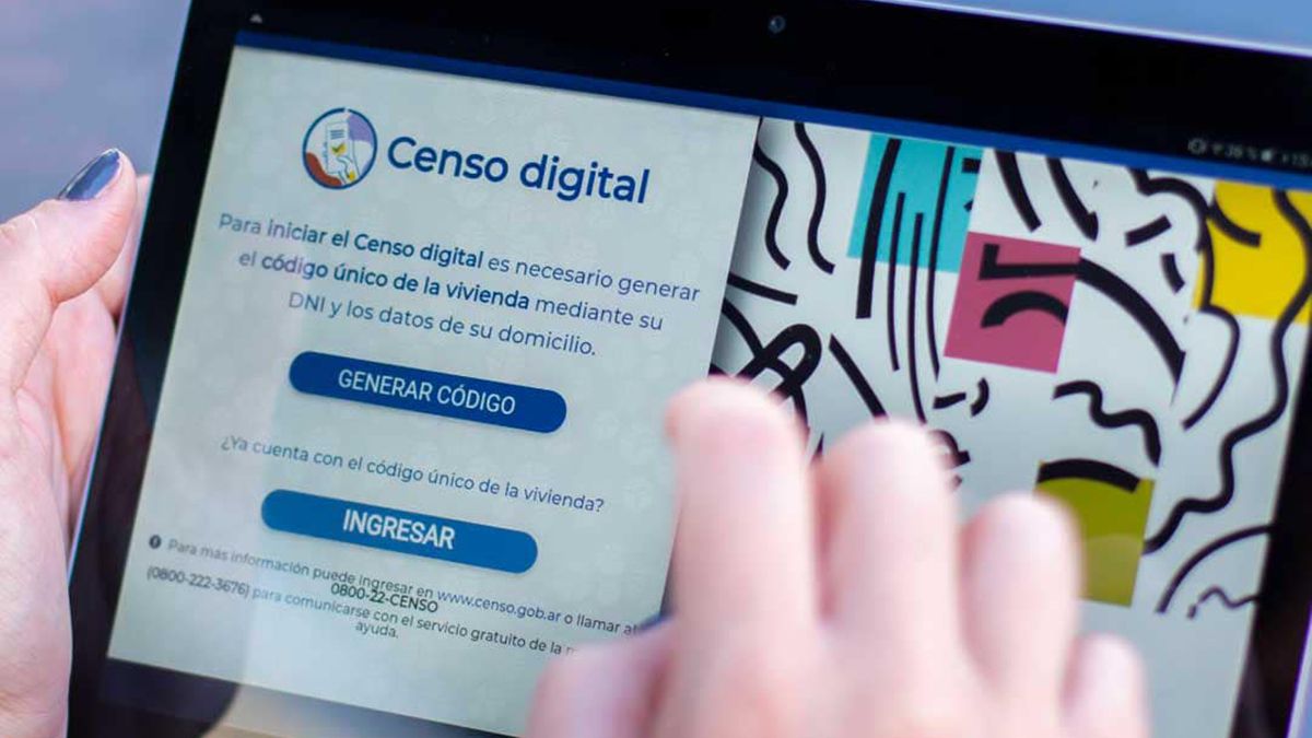 El Censo 2022 puede completarse en forma digital hasta el 18 de mayo a las 8.