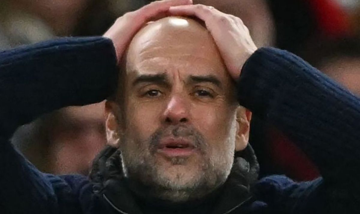 Guardiola y su peor momento en el City.