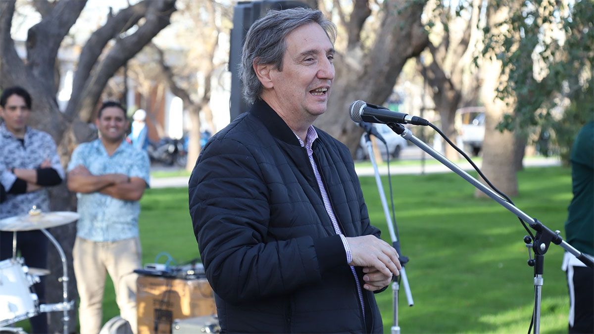 Emir Félix, intendente de San Rafael. Dice que aunque le gustaría no integrará una fórmula para la gobernación por un tema de salud.