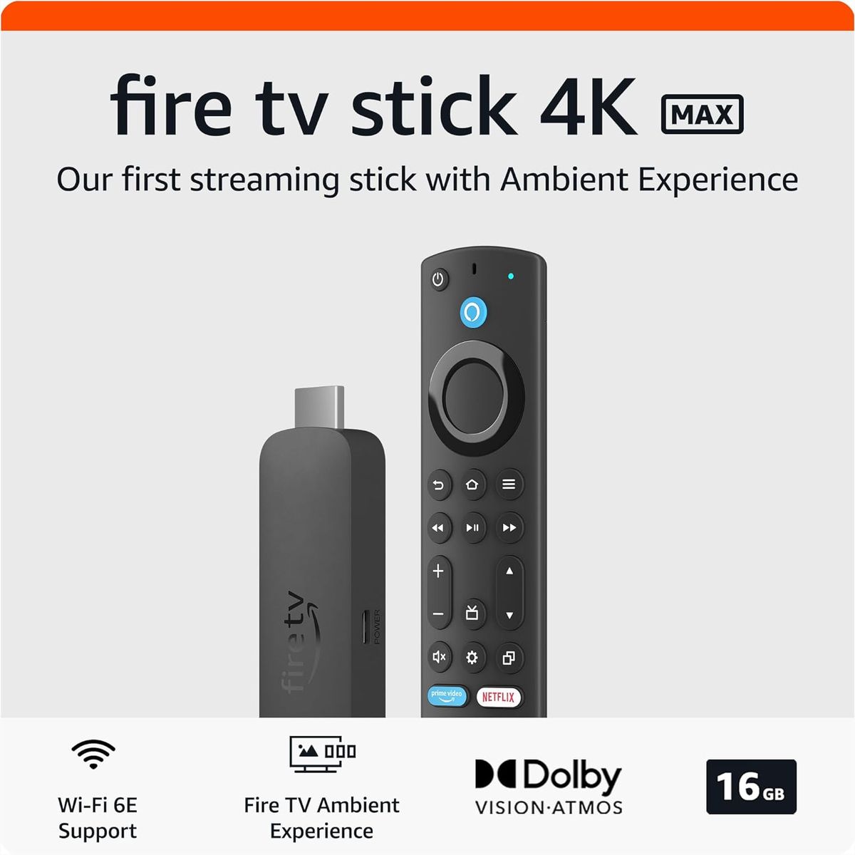 Amazon Fire TV Stick 4K Max. Amazon Fire TV Stick 4K Max.