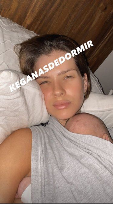 La foto de la China Suárez a cara lavada, junto a Amancio