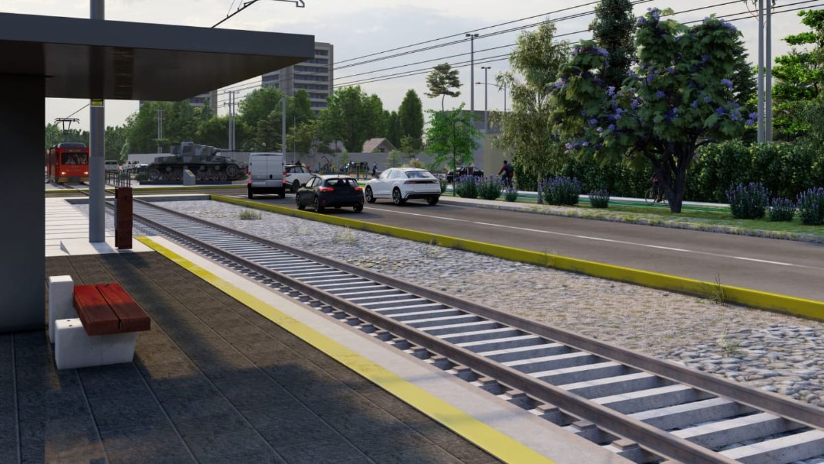 Así proyecta el Gobierno que quedará la ampliación del Metrotranvía hacia Luján de Cuyo y el Aeropuerto. Así proyecta el Gobierno que quedará la ampliación del Metrotranvía hacia Luján de Cuyo y el Aeropuerto.